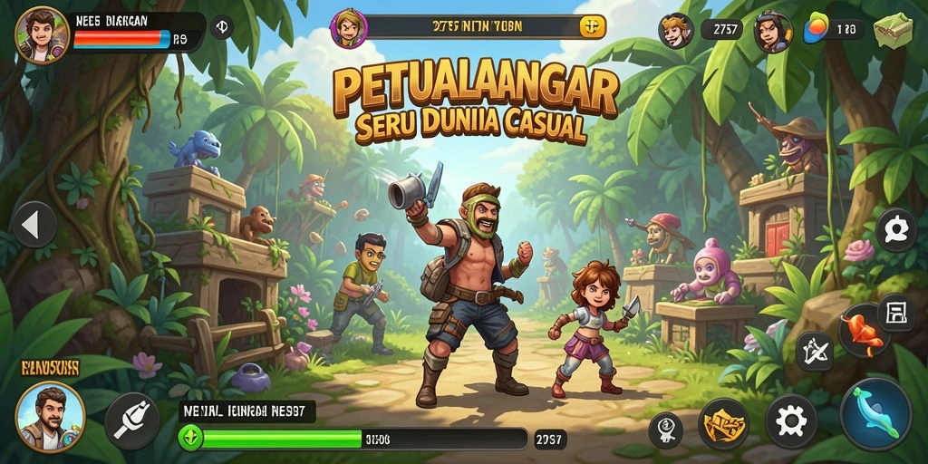 Tampilan permainan 2757 menampilkan aksi seru di dunia Casual.