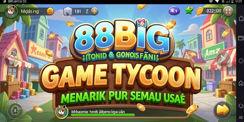 Tampilan gameplay menarik dari game Tycoon 88BIG.