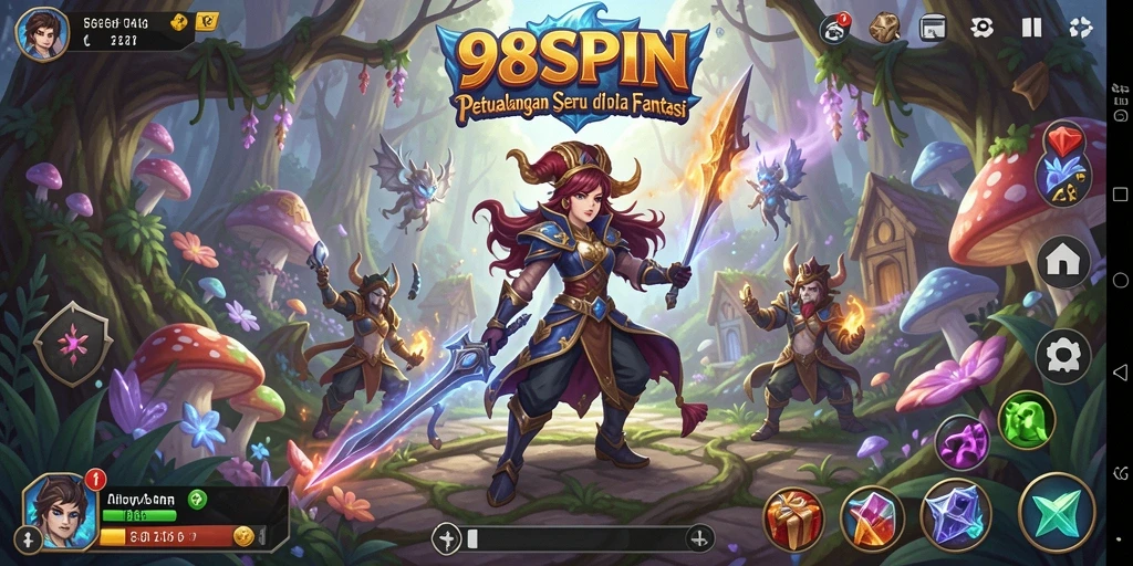 Gameplay seru dalam dunia petualangan 98SPIN yang menantang.