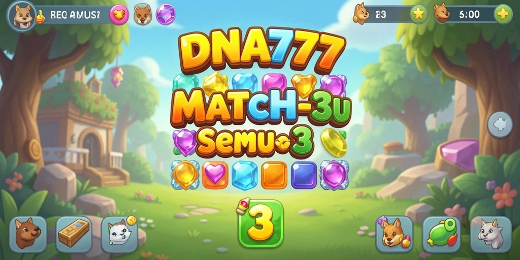 Gameplay seru dengan kombinasi simbol yang penuh warna.