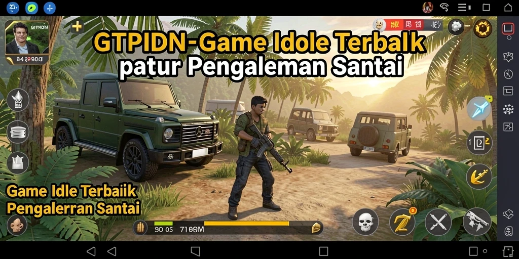 Tampilan gameplay GTPIDN yang menarik dan santai.