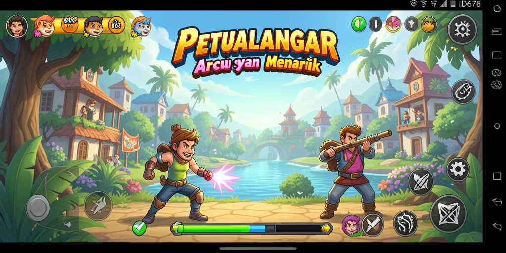 Screenshot game ID678 menampilkan aksi seru dan grafis menarik.