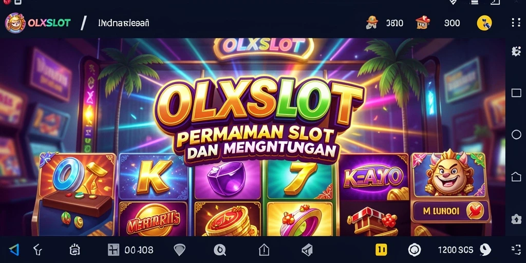 Screenshot gameplay OLXSLOT yang menampilkan grafis menarik dan fitur permainan.