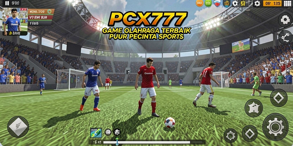 Tampilan gameplay intens dan mendebarkan dari PCX777.