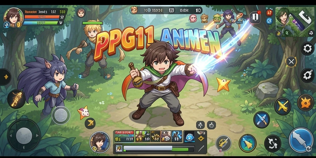 Tampilan menakjubkan dari gameplay PG11 yang penuh aksi.