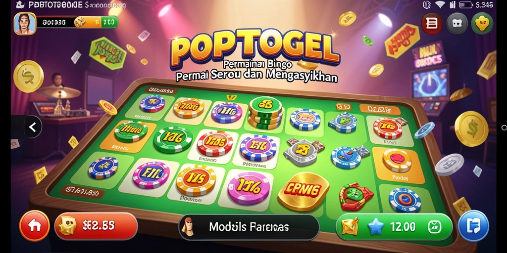 Tampilan gameplay seru dan menantang dalam POPOTOGEL.