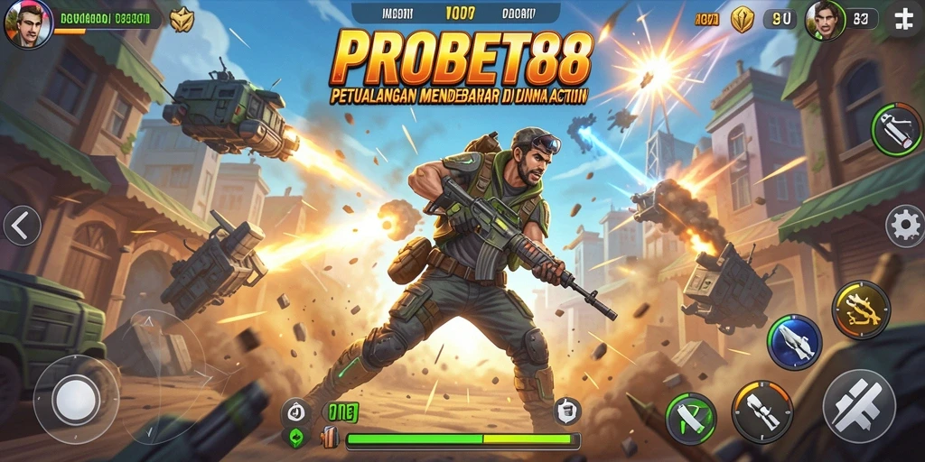 Gameplay PROBET88 yang penuh aksi dan menegangkan.