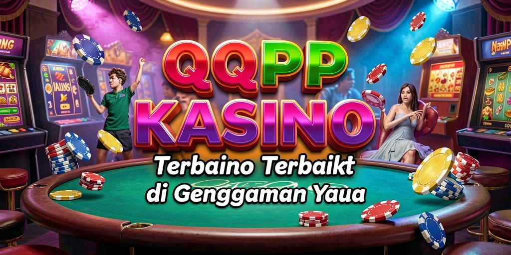 Tampilan menarik dari gameplay QQRP menampilkan suasana Kasino yang nyata.