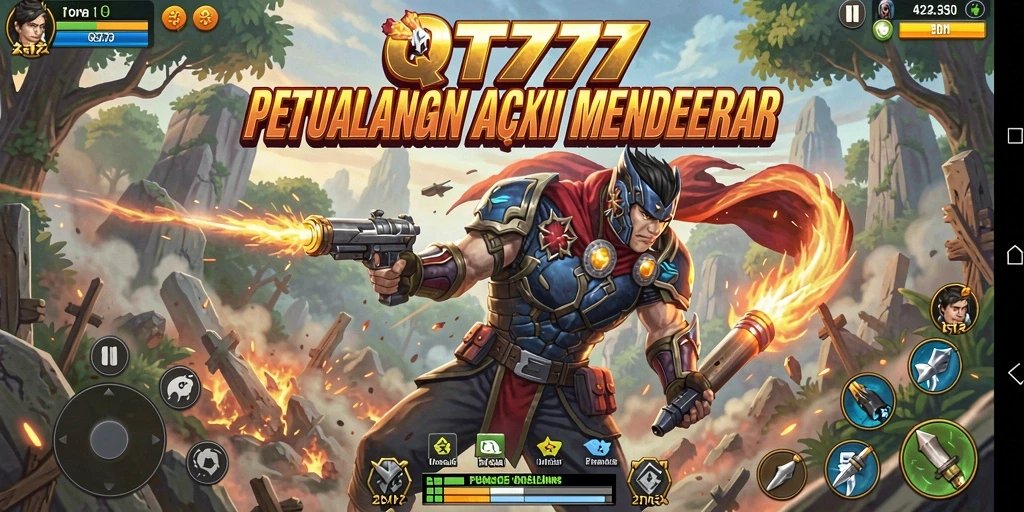 Tampilan luar biasa gameplay mendebarkan dari QT777.