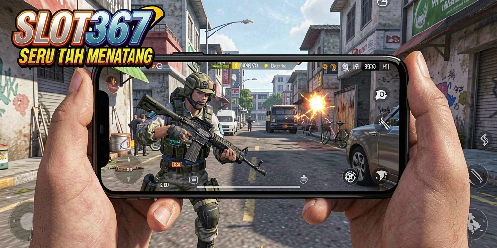 Screenshot utama SLOT367 menampilkan gameplay TPS yang seru dan mendebarkan.