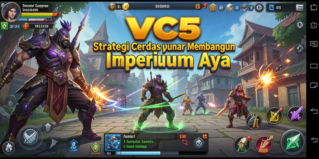 Tampilan gameplay VC5 yang memukau dengan berbagai strategi.