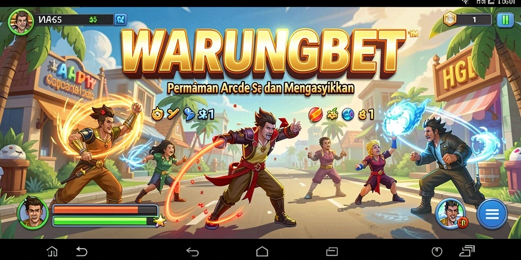Tampilan gameplay seru dan menantang dari WARUNGBET.