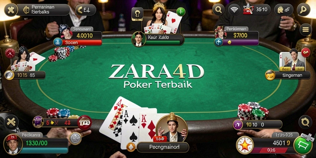 Tampilan screenshot permainan ZARA4D yang menarik dan seru.